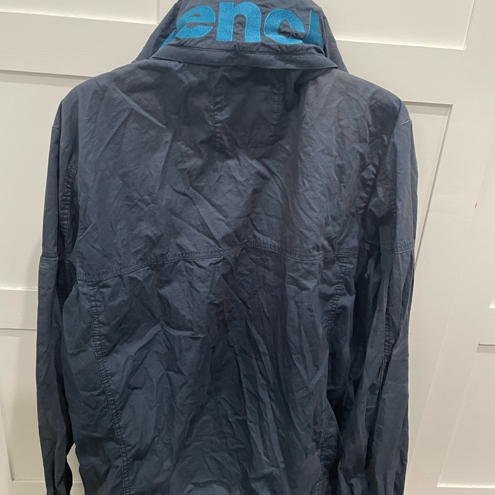 Bench Navy Windbreaker Jacket